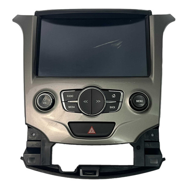 Central Multimídia Chevrolet Cruze 2017 Detalhe Marrom