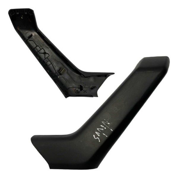 Acabamento Puxador Traseiro Esquerdo Nivus 2021 Preto