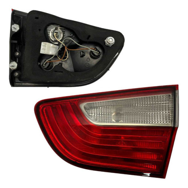 Lanterna Tampa Mala Direito Fiat Gran Siena 2014 Direito/passageiro Vermelha