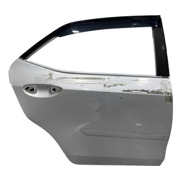 Porta Traseira Direita Toyota Corolla 2019 Traseira Direita Prata