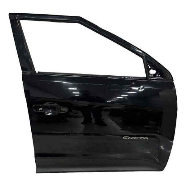 Porta Dianteira Direita Hyundai Creta 2017 2021 Preto Direita Dianteira