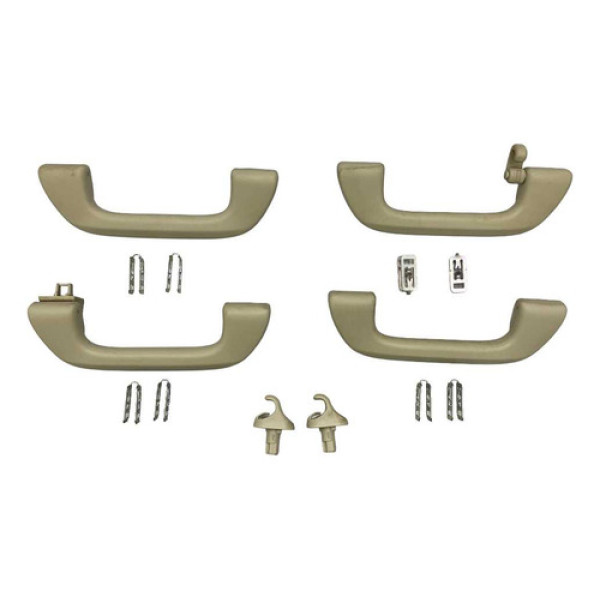 Kit Alça Pqp Honda Cr-v Exl 2014 2015 Branco