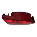 Lanterna Tampa Traseira Esquerda Volkswagen Jetta 2013 2014 Vermelho Esquerdo/motorista