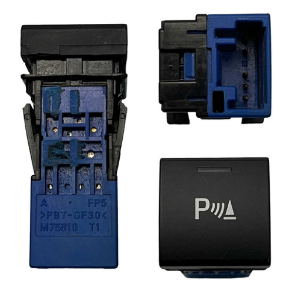 Botão Sensor Estacionamento Corolla Xei 22 | M71045 | M75810 Preto