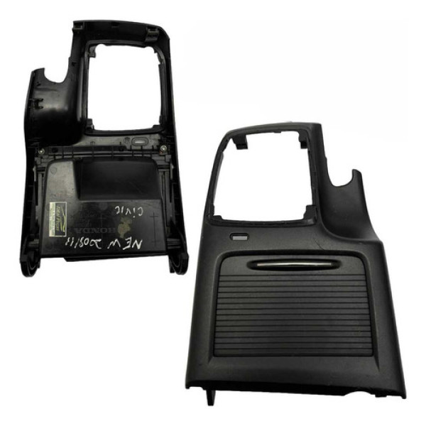 Moldura Painel Console Porta Objeto Honda New Civic 2007
