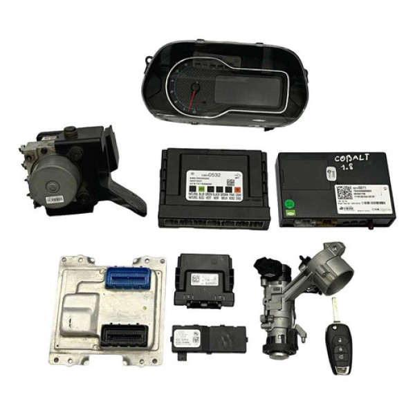 Kit Code Módulo Injeção Chevrolet Cobalt 1.8 Ltz 2018 2019