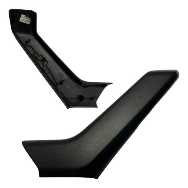 Moldura Puxador Porta Traseiro Esquerdo Polo 2023 2g4867171a Preto