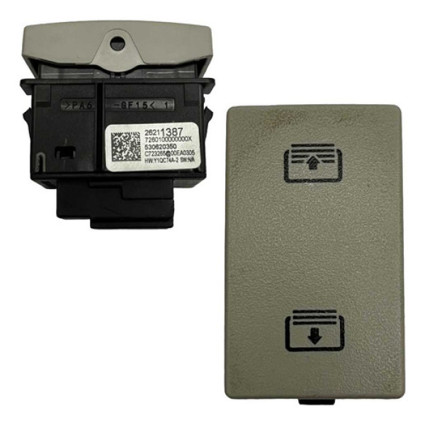 Botão Teto Solar Chevrolet Tracker 2022 | 26211387