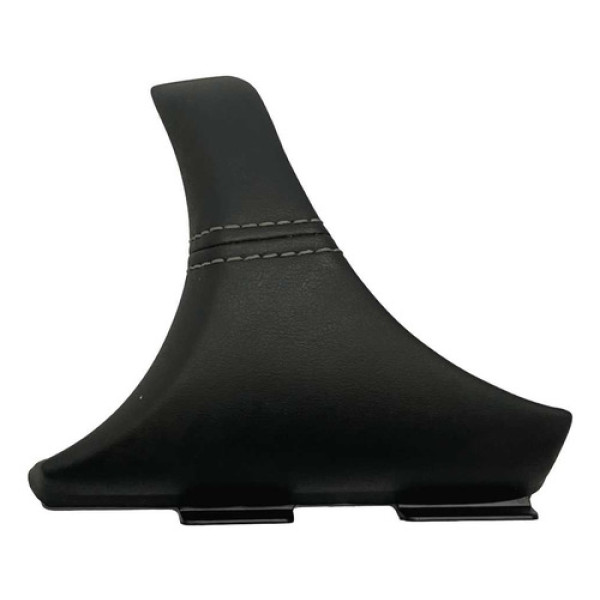 Acabamento Couro Painel Esquerdo Nissan Kicks 2017 2024 Preto Listras