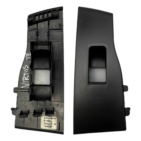 Moldura Botão Vidro Traseiro Esquerdo Virtus 2018/24 