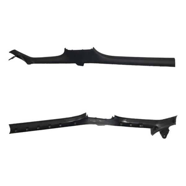 Soleira Lateral Esquerda Volkswagen Virtus 2017 21 6ec853371 Preto