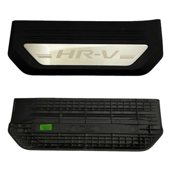 Soleira Proteção Porta Honda Hrv 2020 2021 2022 2023 Preto