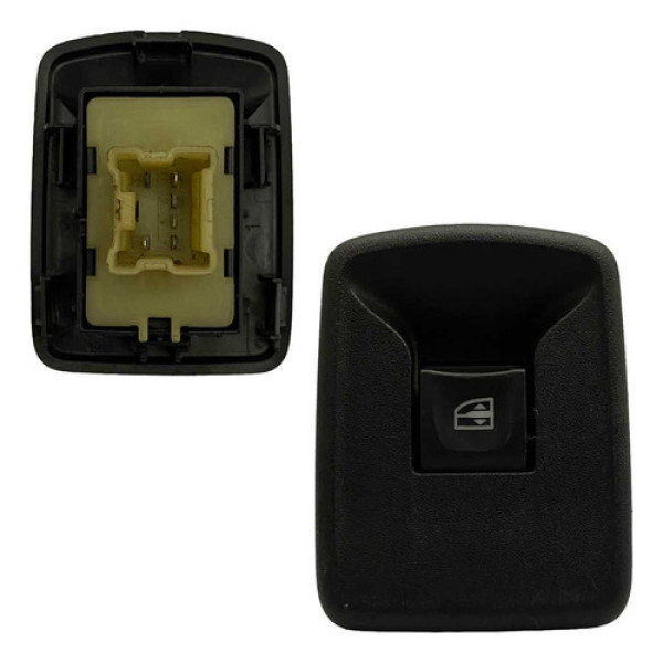 Botão Vidro Traseiro Esquerdo Renault Sandero Logan 15/20