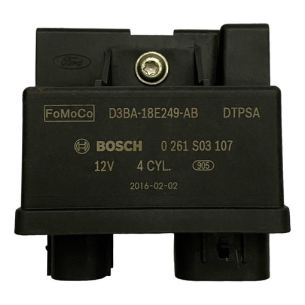 Módulo Relé Ventoinha Ford New Fiesta Sigma 1.6 2015 2016