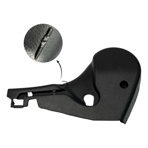 Acabamento Lateral Banco Carona Versa 2016 | 17550e5600 Preto