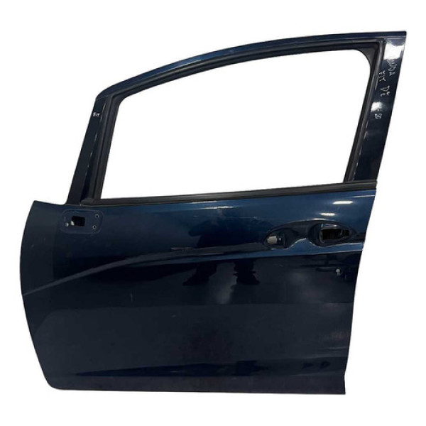 Porta Dianteira Esquerda Honda Fit 2015 2021  Dianteira Esquerda Azul-marinho