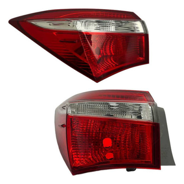 Lanterna Esquerda Toyota Corolla 1.8 Gli 2016 | 023056145 Esquerdo/motorista Vermelho
