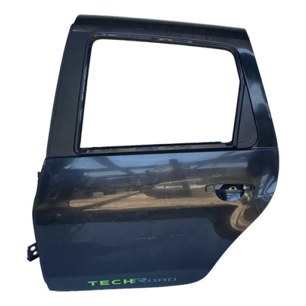 Porta Traseira Esquerda Renault Duster 2012 2016 Traseira Esquerda Preto