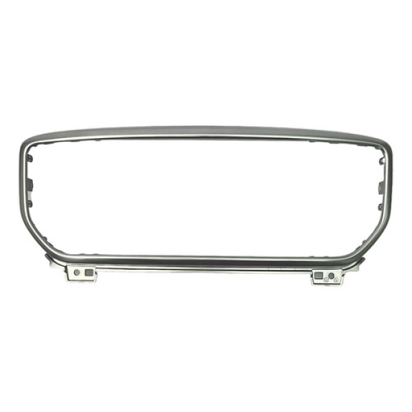 Moldura Painel Central Mídia Sportage 2.0 2020 2021 | U17335 Preto Listras