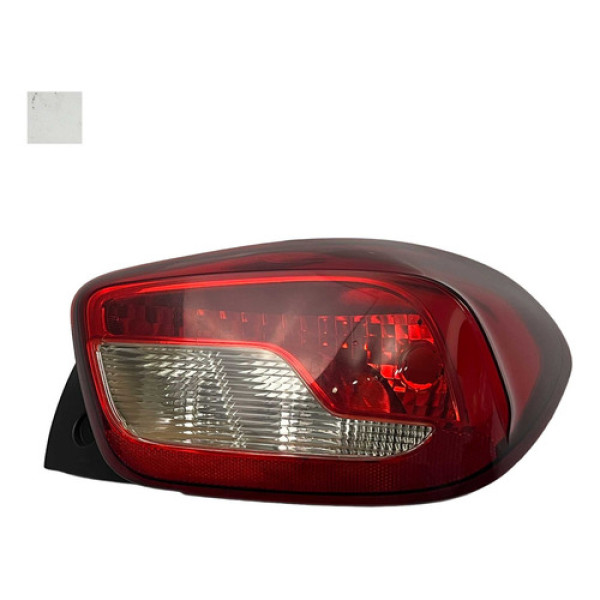 Lanterna Direita Renault Kwid 2017 2020 | Tl6653 Direito/passageiro Vermelho