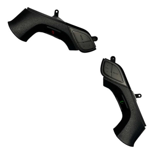 Par Botão Mídia Chamada Volante Hyundai Hb20 2012 2018 