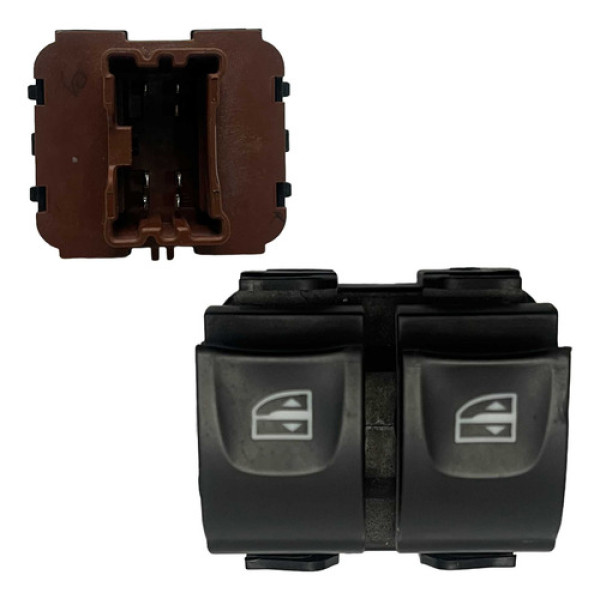 Botão Duplo Vidro Motorista Duster Oroch 2016/19 254113300r