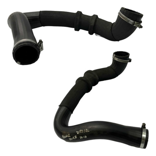 Mangueira Intercooler Evoque 2014 2015 Diesel  Preto