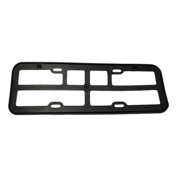 Suporte Placa Renault Captur 2019 Preto