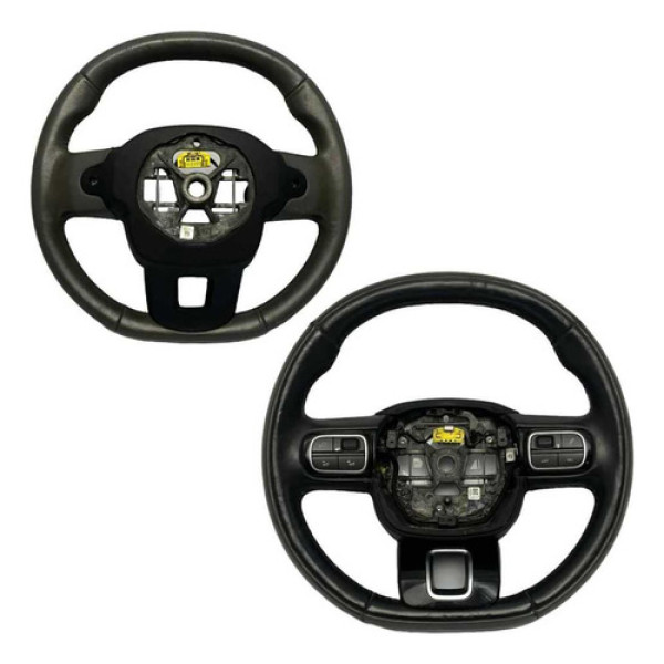 Volante Direção C Mídia C4 Cactus 2017 2018 2019 2020 Preto