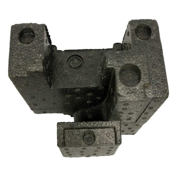 Isopor Absorvedor Impacto Parachoque Ford Ka 2009 2019 Preto