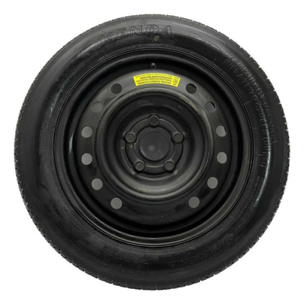 Roda Estepe Fino Aro 15 5 Furos T135 90d16 Honda Hr-v 2018 Preto