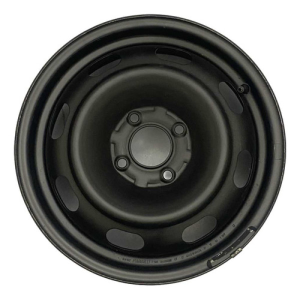 Roda Ferro Aro 15 4 Furos Peugeot 307 2.0 Feline 2007 2008 Preto