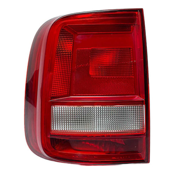 Lanterna Esquerda Volkswagen Saveiro G7 G8 2017 2022 Detalhe Esquerdo/motorista Vermelho