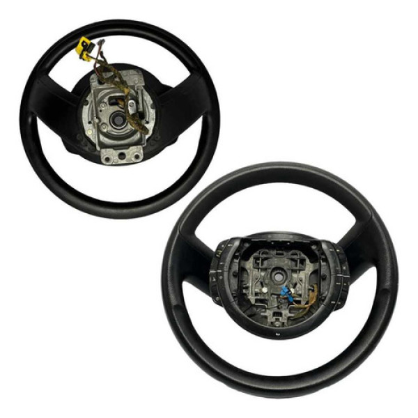 Volante Direção C Mídia C4 Pallas 2008 2009 2010 2011 2012  Preto