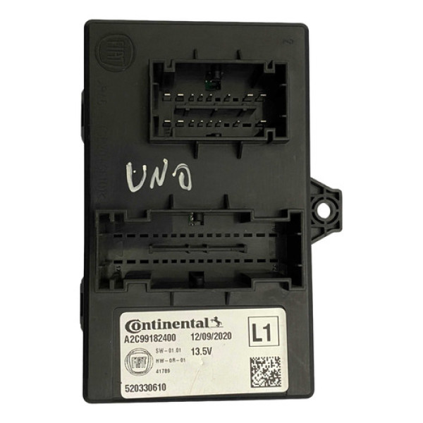 Módulo Central Conforto Fiat Mobi 1.0 2020 2021 2022 2023