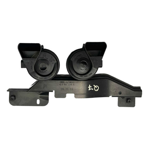 Buzina Genuína C Suporte Audi Q7 2010 2011 | 4l0951229a